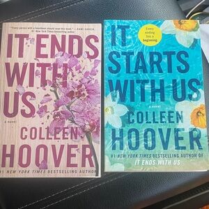 Colleen Hoover Book Set - It Ends with Us, It starts with us.
